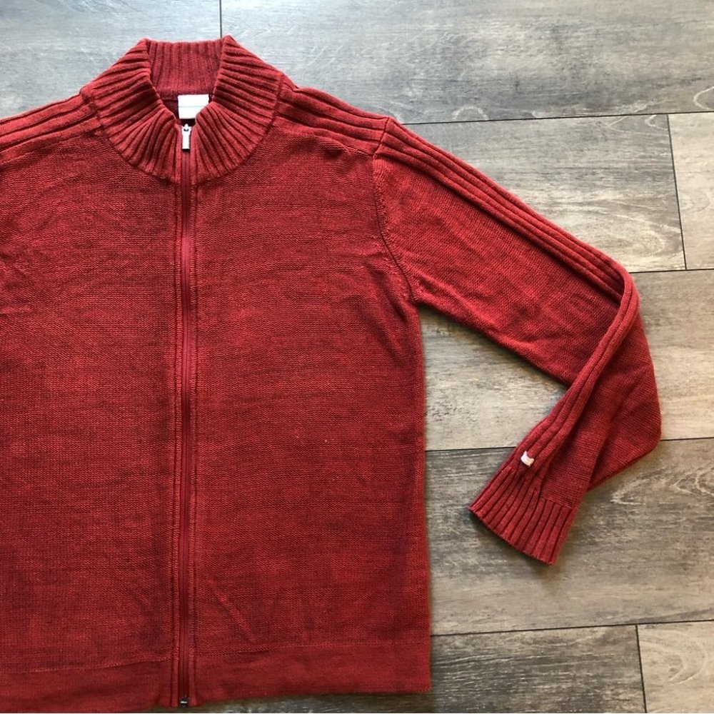 COLUMBIA soft zip up sweater